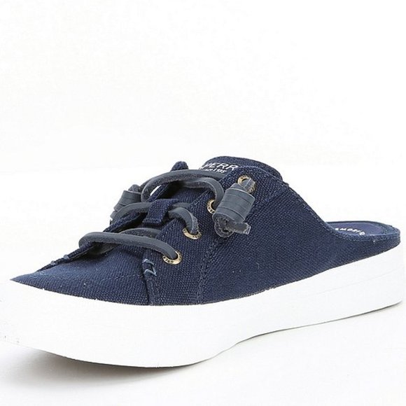 sperry crest vibe canvas mules